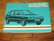 Austin maestro 1982 for sale  SWINDON