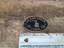 Vintage brass canal for sale  MARCH