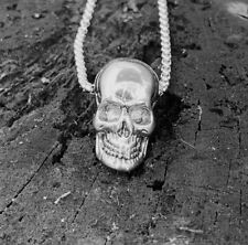 Halskette totenkopf skull gebraucht kaufen  St Ingbert