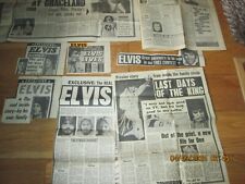 Elvis presley news for sale  WOLVERHAMPTON