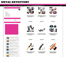 Metal detectors website for sale  LONDON