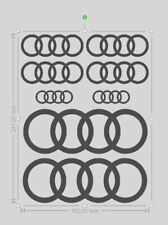 Kit stickers audi d'occasion  Freyming-Merlebach