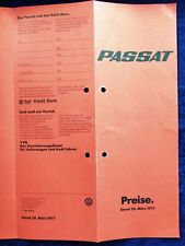 Passat preisliste 28 gebraucht kaufen  Vechta