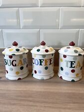 tea coffee sugar storage jars for sale  WATFORD