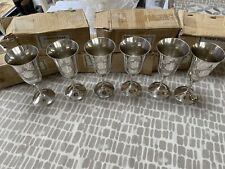 Epns silver goblets for sale  CRAWLEY