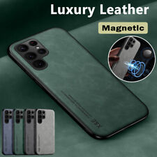 For SamsungS 22 S21 S20 A33 A52 A73 Shockproof Soft Case Luxury Leather Pouch Sleeve til salgs  Frakt til Norway