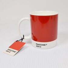 Pantone Coffee Mug - 484 C - Ox Blood Red, Brogues, Clay Brick - Factory Second, used for sale  Shipping to South Africa