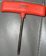 Lote de 5: Sandvik Coromant T-20 T-Handle Torx Pin Star Key chave de fenda comprar usado  Enviando para Brazil