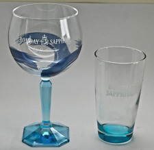 bombay sapphire glasses for sale  Shipping to Ireland