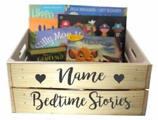 Adesivo de nome personalizado para caixa de livros histórias infantis para dormir decalque de vinil comprar usado  Enviando para Brazil
