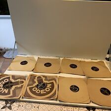 Lot disques gramophone d'occasion  Donnemarie-Dontilly