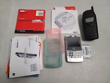 Lot of Two Older Cell Phones - Vintage Nokia & Motorola-Blackberry Like Phone for sale  Shipping to South Africa