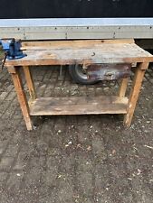 Wooden work bench for sale  CONSETT