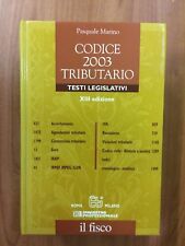 Codice tributario 2003 usato  Gorizia