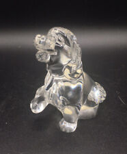 Vintage crystal dog for sale  Shipping to Ireland