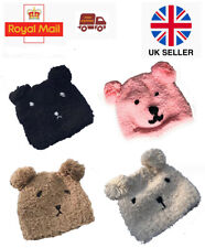 Adorable Vellocino Oso de Peluche Diseño Gorro Sombrero Talla Adulto Regalos Navidad Cumpleaños Diversión segunda mano  Embacar hacia Argentina