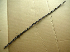 Used, PRESTON'S THREE STRAND BRAID with MILES TWO POINT STAPLE  - ANTIQUE BARBED WIRE for sale  Shipping to South Africa