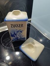 Zuckerdose delfter porzellan gebraucht kaufen  Berghsn.,-Windhgn.,-Lieberhsn.