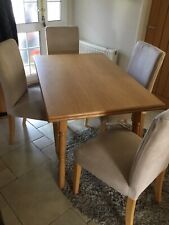 Solid oak dining for sale  COVENTRY