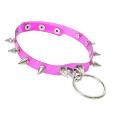 ACDC RAG Halsband pink Japan Tokyo Stachel Niete Kawaii Punk Gothik Halskette, gebraucht gebraucht kaufen  Marxzell