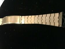  Pulseira de relógio vintage dourada HGE JB Champion LED LCD 1970-1980 NOS 18mm 22mm, usado comprar usado  Enviando para Brazil