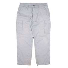 AIRTIME Cargo Trousers Grey Regular Straight Mens W36 L27 for sale  Shipping to South Africa