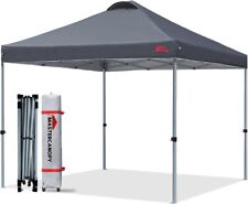 MasterCanopy Durable Ez Pop-up Gazebo Tent with Roller Bag(2.5x2.5M,Black), used for sale  Shipping to South Africa