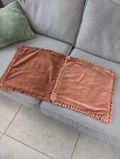 Vintage brown cushion for sale  STOKE-ON-TRENT