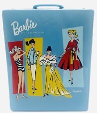 Estojo de boneca Barbie vintage 1961 Mattel, design rabo de cavalo azul, bom! comprar usado  Enviando para Brazil