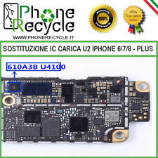 Riparazione IC Ricarica Carica Chip U2 problema Scheda Madre Iphone 6 7 8 PLUS usato  Sonico
