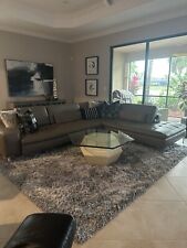 Modern taupe leather for sale  Bonita Springs