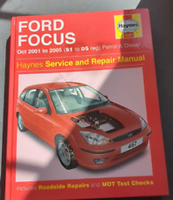 Haynes 4167 Ford Focus 2001 - 2005 Petrol and Diesel Repair Manual 51 to 05 reg, used for sale  Shipping to South Africa