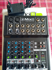 Mackie mix8 channel for sale  EDINBURGH
