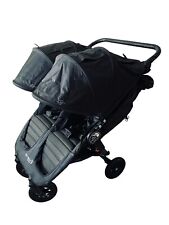 Used, Baby Jogger City Mini GT Double Twin Pram Pushchair Black for sale  Shipping to South Africa