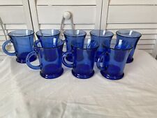 anchor hocking blue mug for sale  Brunswick