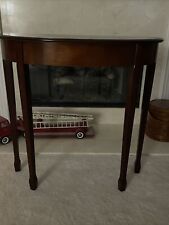 wood entry table accent table for sale  Dallas