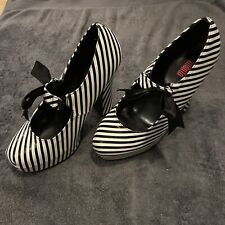 Demonia striped heels for sale  Mashpee