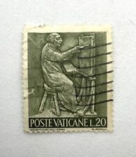 Francobollo poste vaticane usato  Lecce