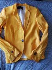 zara yellow blazer for sale  PETERBOROUGH