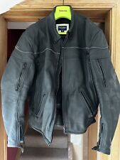 leather motorcycle jacket xxxl for sale  CUMNOCK