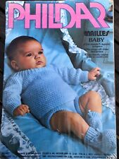 Phildar baby book for sale  RIPLEY