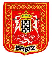 Ecusson brodé bretz usato  Spedire a Italy