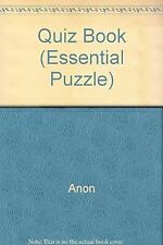 Quiz book anon for sale  UK