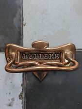 Brass letter box for sale  LONDON