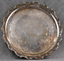 Webster Wilcox Intl Silver Co. Silver-Plated Tray 14" - Unused, Original Sticker for sale  Shipping to South Africa