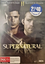 Supernatural Temporada 11 (DVD 2016) Jensen Ackles, Jared Padalecki, Região 4 - Muito bom estado comprar usado  Enviando para Brazil