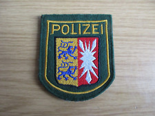Riginal polizeiabzeichen schle gebraucht kaufen  Neu-Ulm