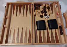 Backgammon koffer holz gebraucht kaufen  Bunde