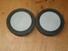 Used, PERFORMANCE POWER (TECUMSEH)  LAWNMOWER WHEELS (MAY FIT OTHERS) for sale  LEICESTER