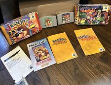 Banjo-Tooie & Kazooie Nintendo 64 N64 Completo Testado Na Caixa Manual/inserções, usado comprar usado  Enviando para Brazil